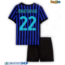 Maglie da calcio Inter Milan Henrikh Mkhitaryan #22 Prima Maglia Bambino 2025-26 Manica Corta + Pantaloni corti)